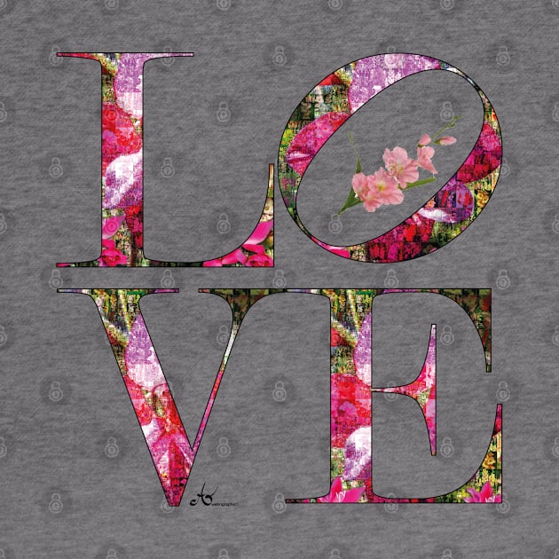 LOVE Letters August Birth Month Flower Gladiolus by Symbolsandsigns